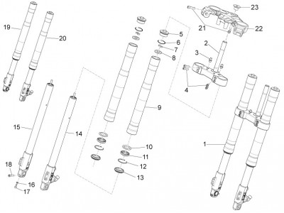 Front Fork MinXing